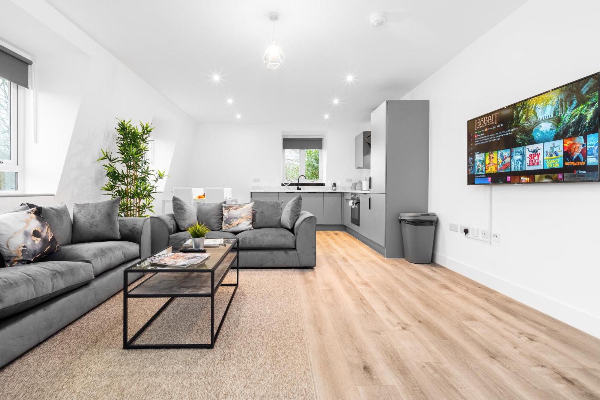 Stylish 2 Bedroom Apartment - Balcony - Secure Parking - Top Rated - 5Mc Birmingham Dış mekan fotoğraf